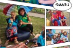 Litouwse kinderen genieten van zomerkamp