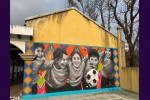 Muurschildering Rechten van het Kind Guatemala