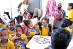 Blije kinderen op school El Tablon