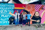 Muurschilderproject Casita Copan - Honduras